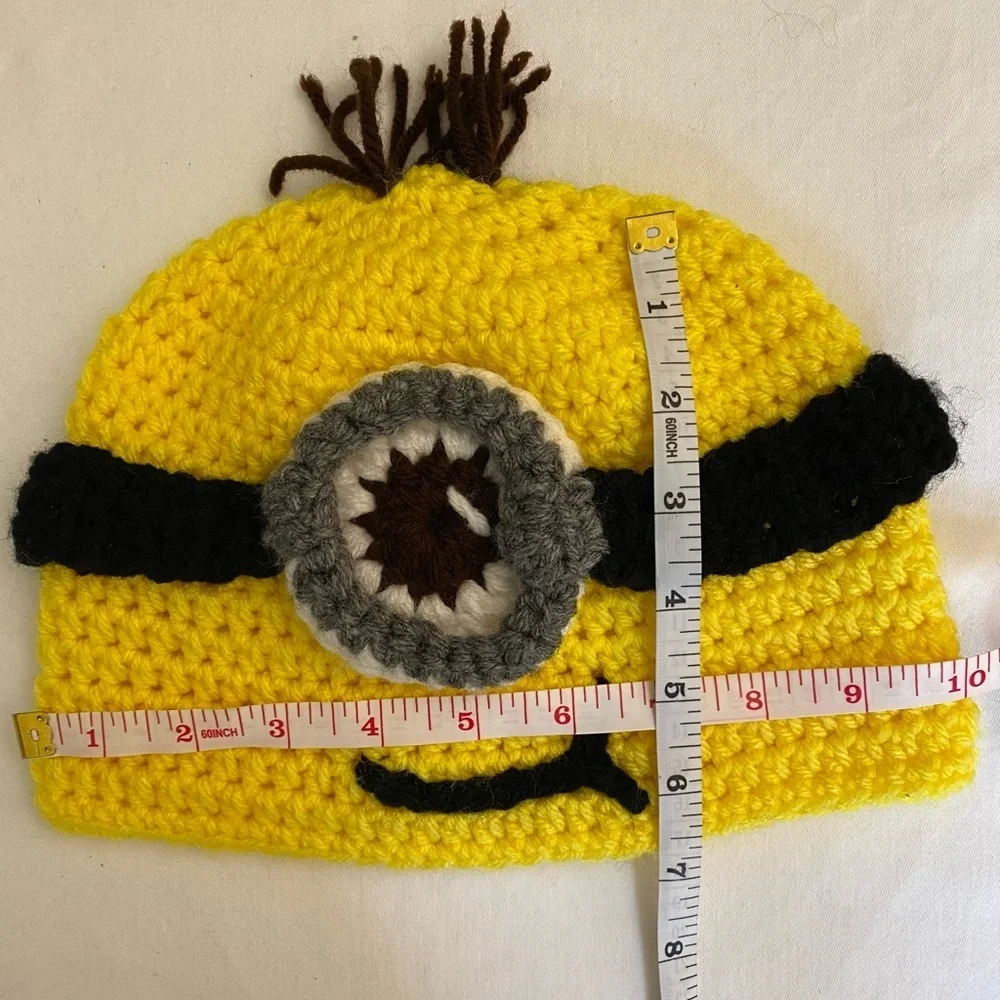 Minions handmade kids hat